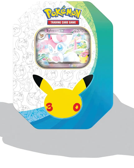 POKÉMON TCG: 30TH CELEBRATION - TIN - SYLVEON EX