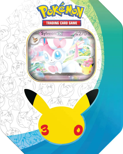 POKÉMON TCG: 30TH CELEBRATION - TIN - SYLVEON EX