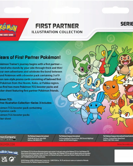 POKÉMON TCG: FIRST PARTNER BOOSTER COLLECTION #3
