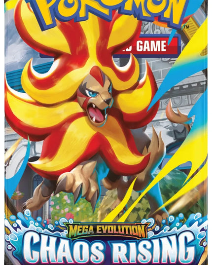 POKÉMON TCG: MEGA EVOLUTION – CHAOS RISING – papildymo pakelis