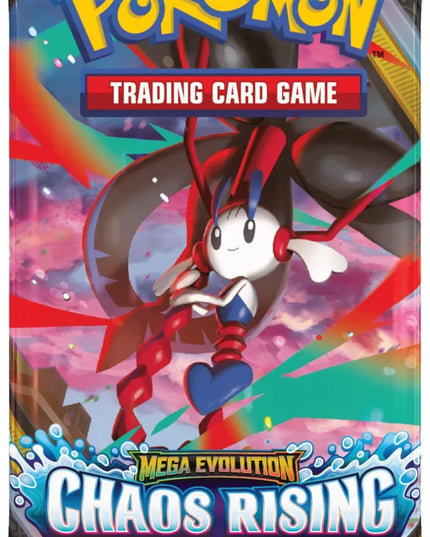 POKÉMON TCG: MEGA EVOLUTION ME 04 – CHAOS RISING – PAPILDYMO PAKELIŲ RINKINYS