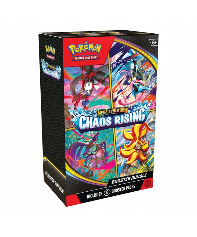 POKÉMON TCG: MEGA EVOLUTION ME 04 – CHAOS RISING – PAPILDYMO PAKELIŲ RINKINYS
