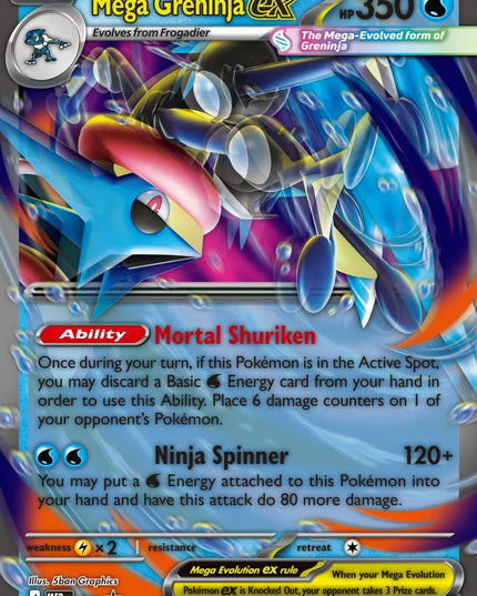 POKÉMON TCG: MEGA GRENINJA EX PREMIUM COLLECTION
