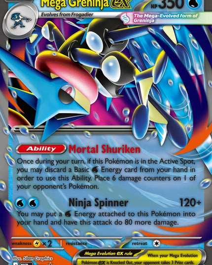 POKÉMON TCG: MEGA GRENINJA EX PREMIUM COLLECTION