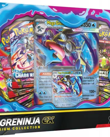 POKÉMON TCG: MEGA GRENINJA EX PREMIUM COLLECTION