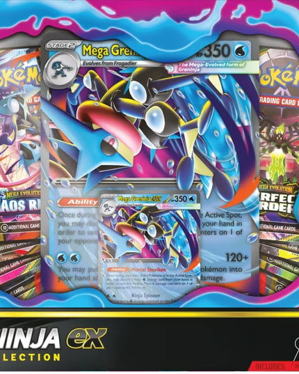 POKÉMON TCG: MEGA GRENINJA EX PREMIUM COLLECTION