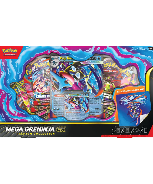 POKÉMON TCG: MEGA GRENINJA EX PREMIUM COLLECTION