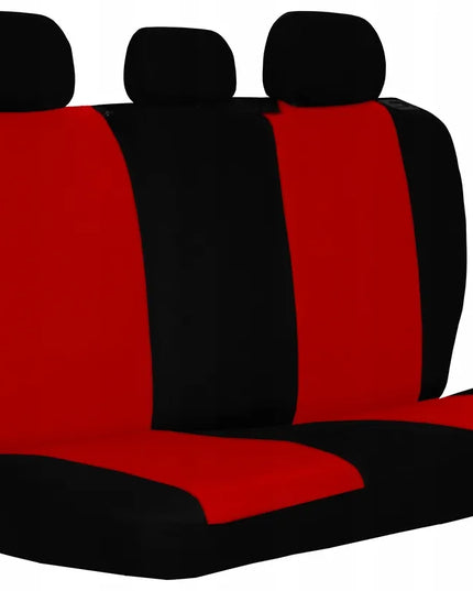 „Pok-Ter Ekonomic PT-8“ universalūs pilki medžiaginiai automobilio sėdynių užvalkalai, komplektas