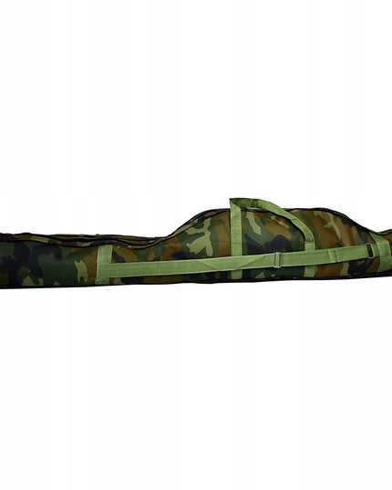 Meškerių dėklas 2 skyrių 130 cm su 2 šoninėmis kišenėmis