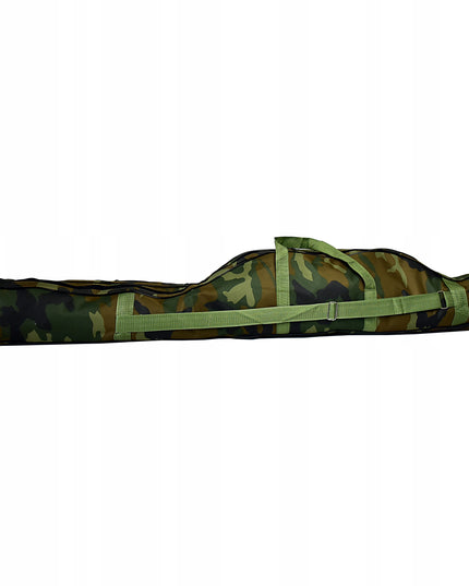 Meškerių dėklas 2 skyrių 130 cm 2 šoninės kišenės