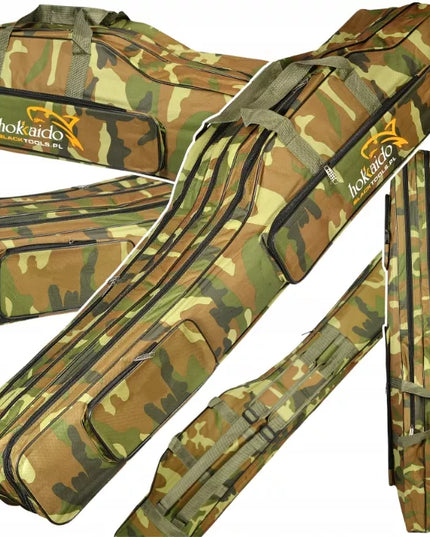 Meškerių dėklas 3 skyrių 150 cm HOKKAIDO su sustiprintu strypu
