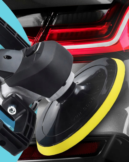 Galingas automobilinis poliruoklis/šlifuoklis su reguliuojamais apsukais ir kempinių rinkiniu, 2900W