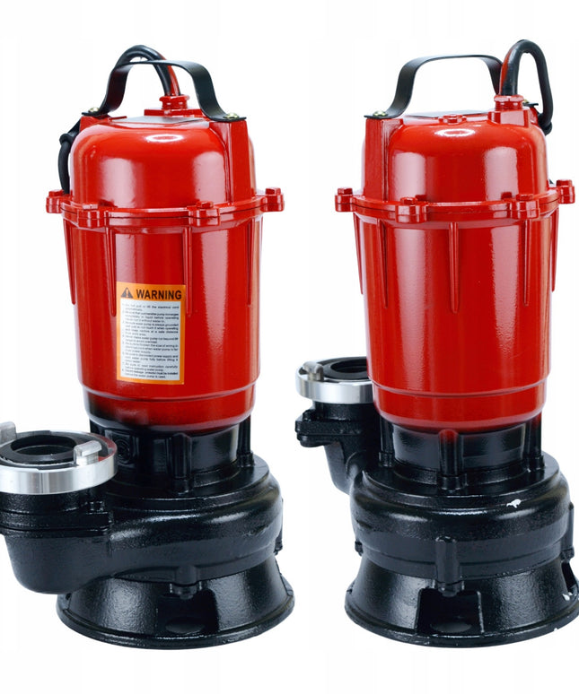 Siurblys nešvariam nuotekų vandeniui su smulkintuvu, su FAST TIX, komplekte 11m laidas, juodas