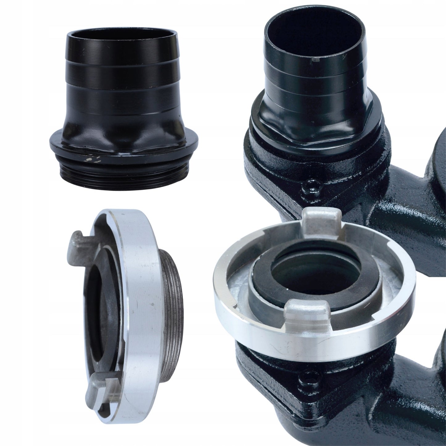 Siurblys nešvariam nuotekų vandeniui su smulkintuvu, su FAST TIX, komplekte 11m laidas, juodas