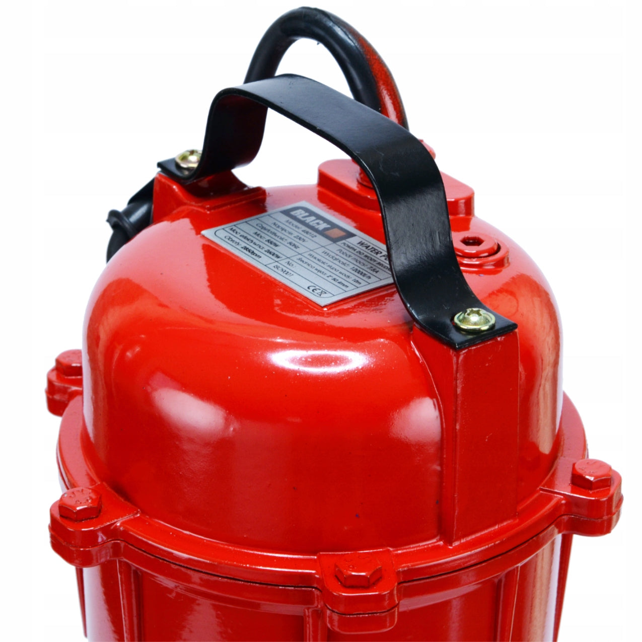 Siurblys nešvariam nuotekų vandeniui su smulkintuvu, su FAST TIX, komplekte 11m laidas, juodas