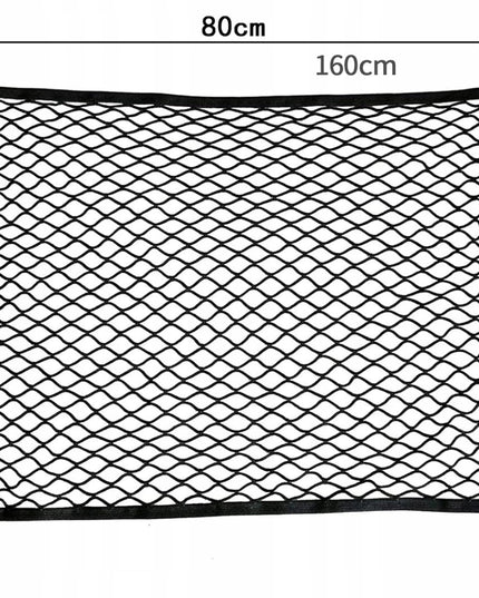 Tvirtas didelis automobilio bagažinės tinklelis tvirtinimai kabliai kilpelės 80x60 160x120