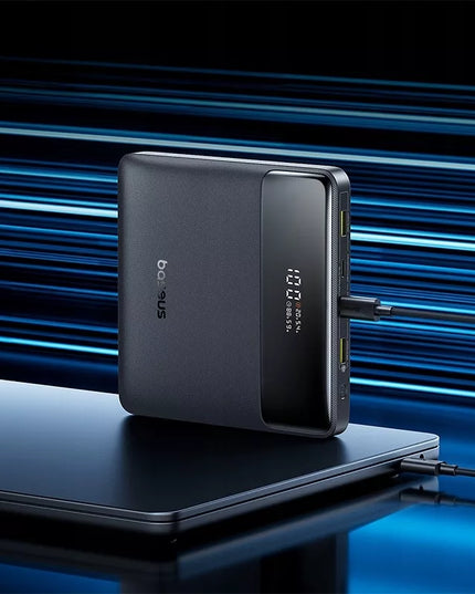 Galingas išorinis akumuliatorius BASEUS 20000mAh QC 4.0 USB-C PD 100W