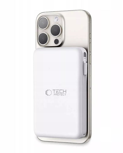 POWER BANK 10000MAH MAGSAFE + LIGHTNING + TYPE-C LAIDAS