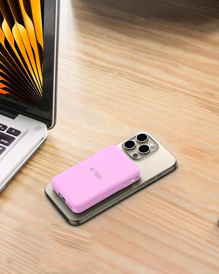 POWER BANK 10000MAH MAGSAFE + LAIDAS LIGHTNING + TYPE-C
