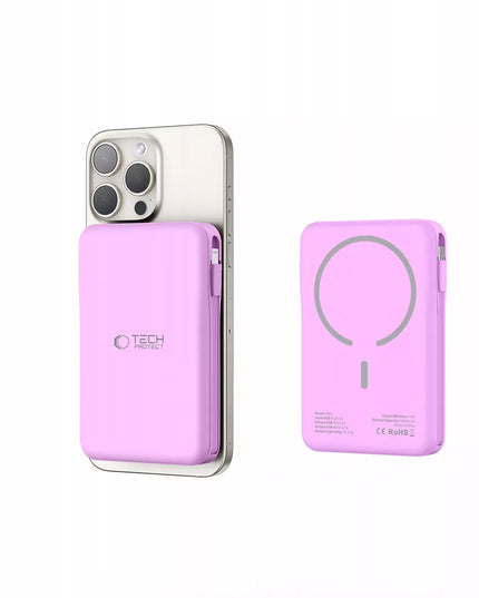 POWER BANK 10000MAH MAGSAFE + LAIDAS LIGHTNING + TYPE-C