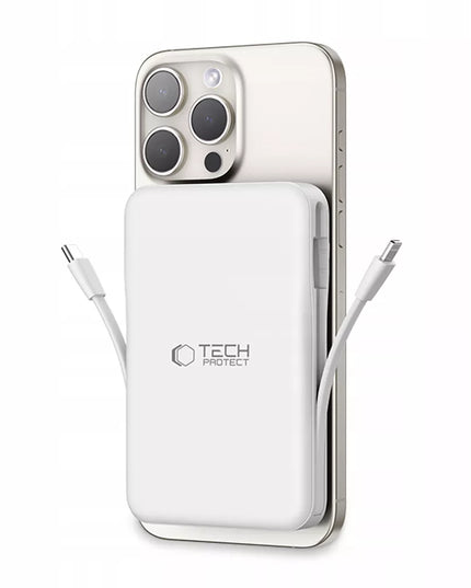 POWER BANK 10000MAH MAGSAFE + LIGHTNING + TYPE-C LAIDAS