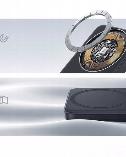 Išorinė baterija BASEUS 10000 mAh 22,5W indukcinė MagSafe greitas PD QC įkrovimas + laidas