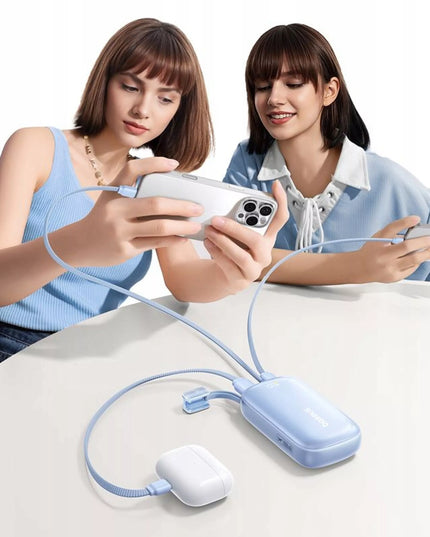 BASEUS išorinė baterija 20000 mAh 22.5W USB-C USB-A LIGHTNING