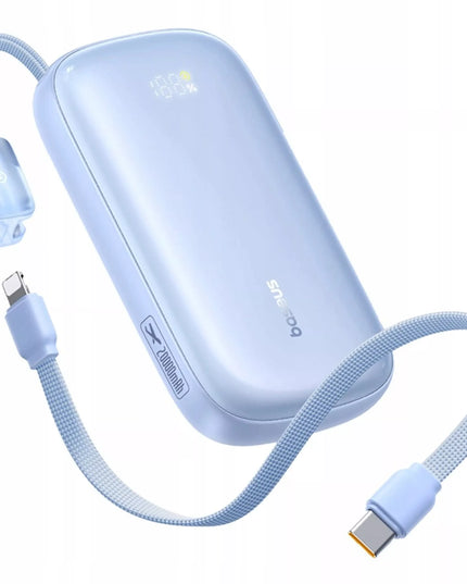 BASEUS išorinė baterija 20000 mAh 22.5W USB-C USB-A LIGHTNING