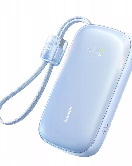 BASEUS išorinė baterija 20000 mAh 22.5W USB-C USB-A LIGHTNING