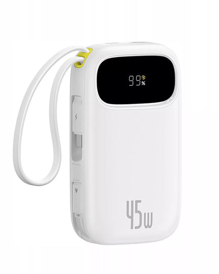 Išorinė baterija BASEUS 20000 mAh 45W USB-C USB LIGHTNING greitas įkrovimas