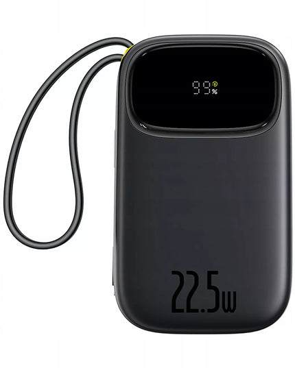 Išorinė baterija BASEUS 20000mAh 22.5W USB-C USB-A LIGHTNING greitas įkrovimas