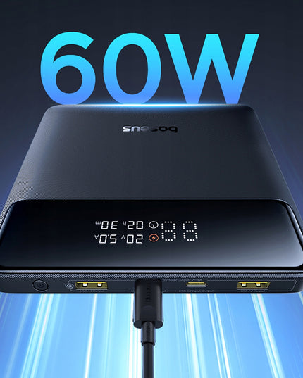 POWERBANK BASEUS Blade H1 20000 mAh 100W Galingas POWERBANK USB-C USB-A