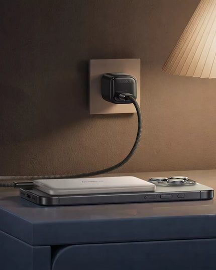 BASEUS indukcinis „Power Bank“ 5000 mAh 20W MagSafe greitas įkrovimas + laidas