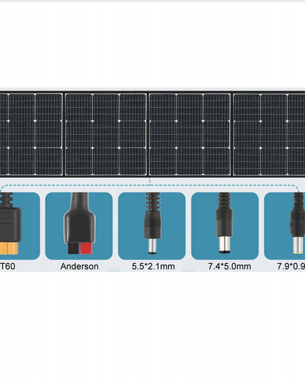 SWAREY S500 nešiojamoji elektros stotelė, 518 Wh, 500 W + 200 W sulankstomas saulės baterijų skydelis