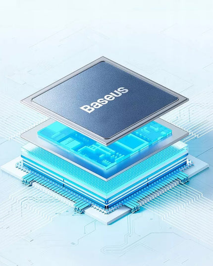BASEUS 10000mAh 30W USB-C MagSafe išorinis akumuliatorius su laidu ir belaidžiu įkrovimu