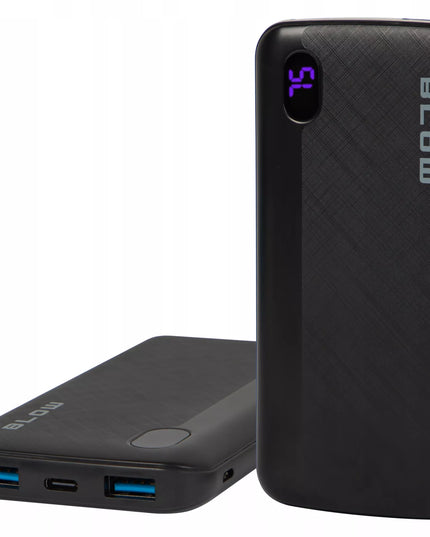 Išorinė baterija POWERBANK 10000 mAh 22,5W greitas įkrovimas QC PD USB-C USB galingas kelionių įrenginys
