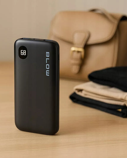 Išorinė baterija POWERBANK 10000 mAh 22,5W greitas įkrovimas QC PD USB-C USB galingas kelionių įrenginys