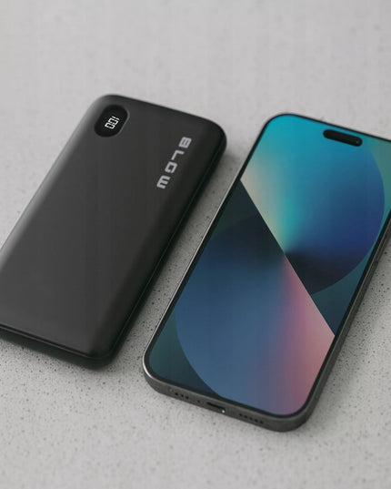 Išorinė baterija POWERBANK 10000 mAh 22,5W greitas įkrovimas QC PD USB-C USB galingas kelionių įrenginys