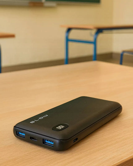 Išorinė baterija POWERBANK 10000 mAh 22,5W greitas įkrovimas QC PD USB-C USB galingas kelionių įrenginys