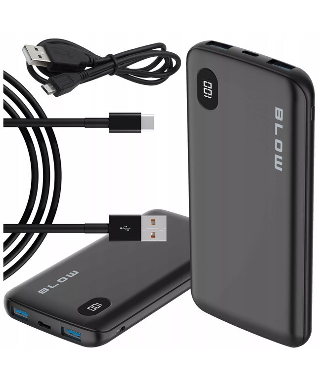 Išorinė baterija BLOW 10000 mAh 22,5W QC PD USB-C