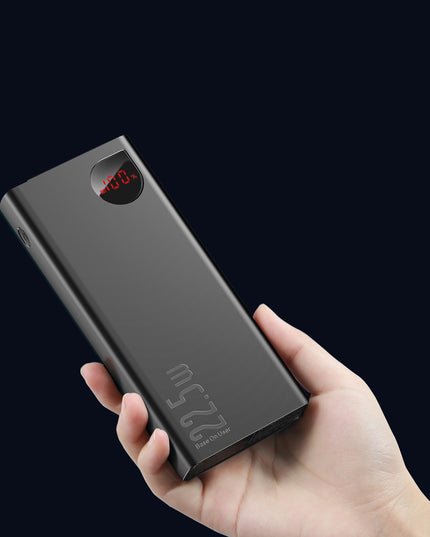POWERBANK 20000 MAH BASEUS 22.5W USB-A USB-C PD QC Greitas įkrovimas + Kabelis