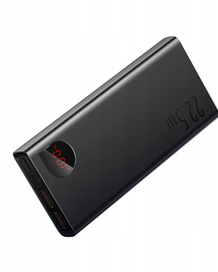 POWERBANK 20000 MAH BASEUS 22.5W USB-A USB-C PD QC Greitas įkrovimas + Kabelis