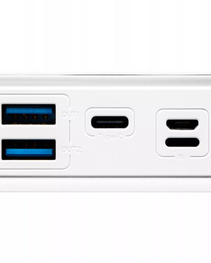 Išorinė baterija 20000 mAh 22,5W POWER BANK QC PD USB-C greitas saugus talpus