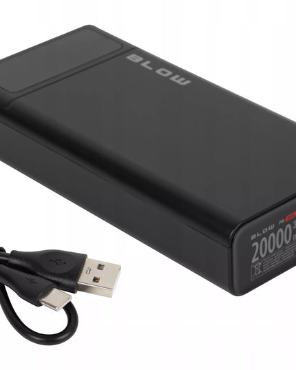 Išorinė baterija Powerbank 20000 mAh 22,5W Power Bank QC PD USB-C greitas, saugus, talpus