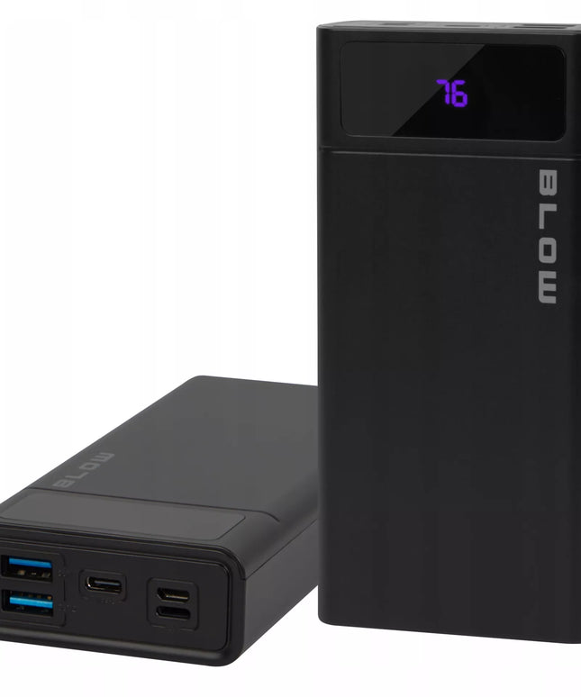 20000 mAh 22,5W „Powerbank“ su greituoju įkrovimu QC PD USB-C ir USB-C kabeliu