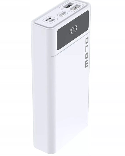Išorinė baterija (powerbank) 20000 mAh 22,5W, greitasis įkrovimas QC PD, USB-C, kabelis komplekte
