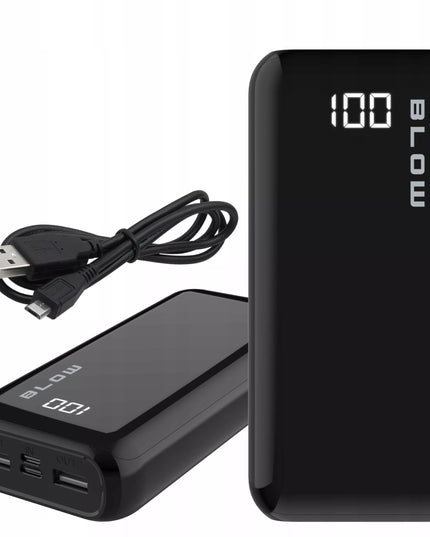 POWERBANK 20000 mAh 22,5W QC PD USB C USB IŠORINĖ BATERIJA GREITAS ĮKROVIMAS KELIONINIS
