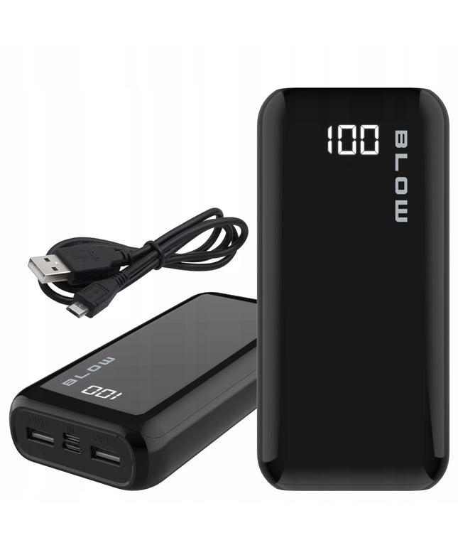 POWERBANK 20000 mAh 22,5W QC PD USB C USB IŠORINĖ BATERIJA GREITAS ĮKROVIMAS KELIONINIS