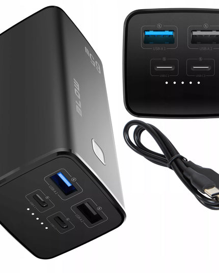 Išorinė baterija (powerbank) 20000 mAh 65W QC3.0 PD USB-C skirta nešiojamiems kompiuteriams