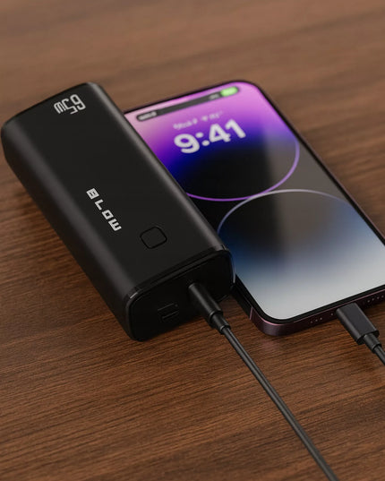 Išorinė baterija (powerbank) 20000 mAh 65W QC3.0 PD USB-C skirta nešiojamiems kompiuteriams